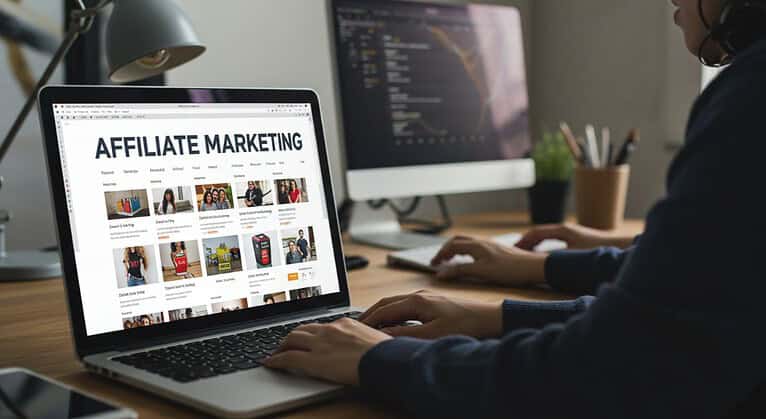 Affiliate Marketing on Laptop: Choosing Programs